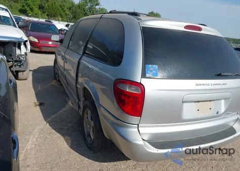 2001 Dodge Grand Caravan Es из США, поврежденный, VIN 2B8GP54L01R336178